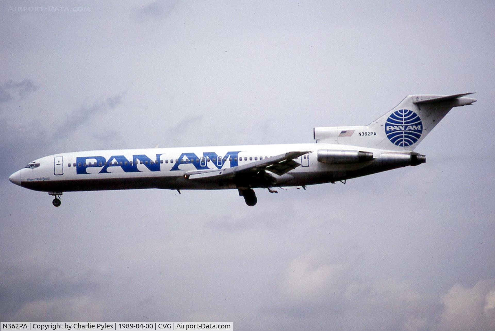N362PA, 1975 Boeing 727-2J0 C/N 21106, Billboard