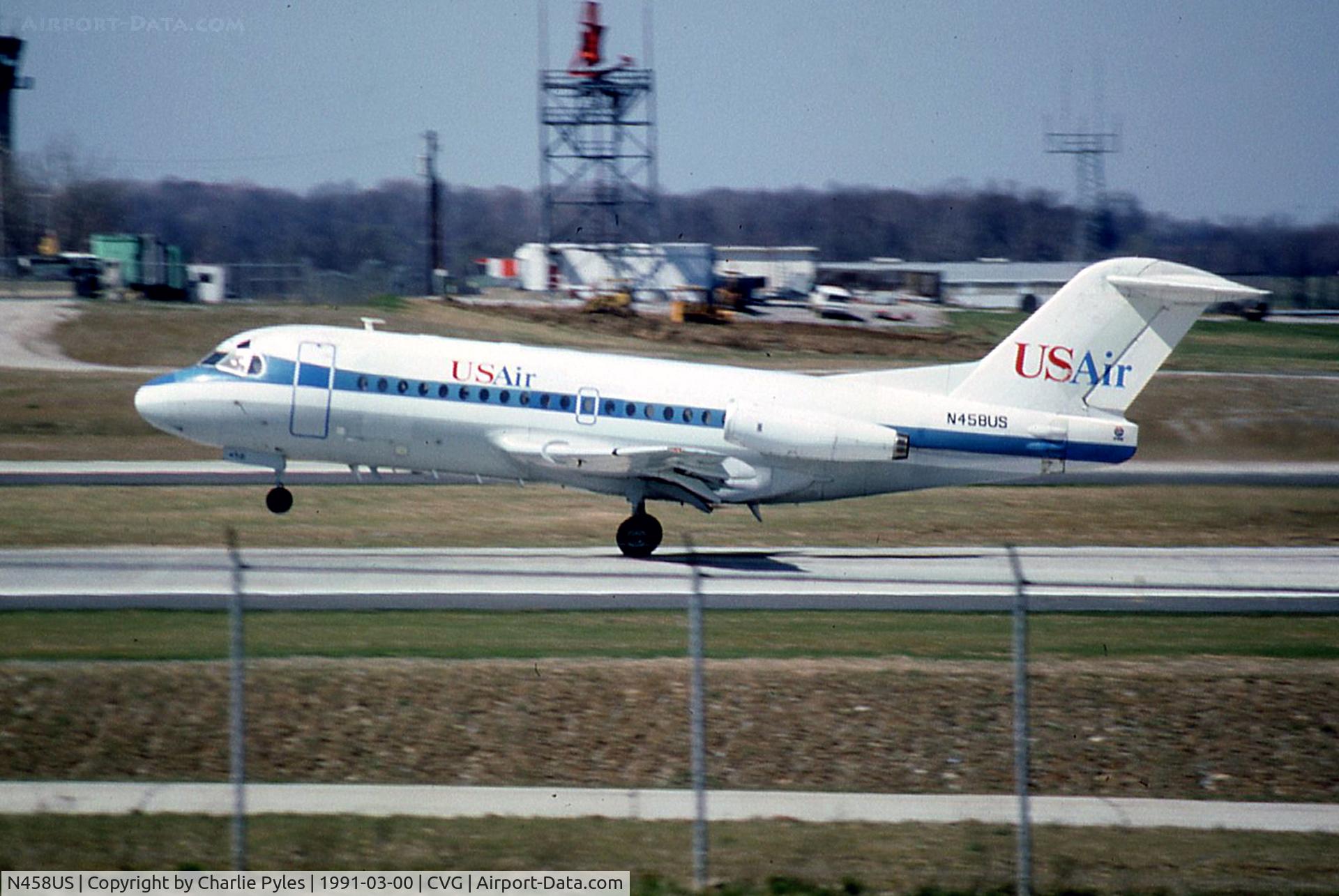 N458US, 1973 Fokker F.28-1000 Fellowship C/N 11037, Hybrid