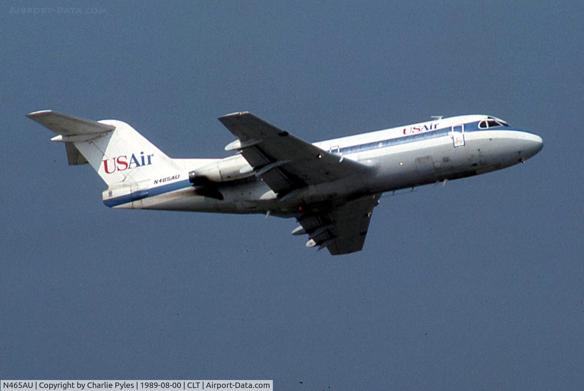 N465AU, 1973 Fokker F.28-1000 Fellowship C/N 11054, Hybrid