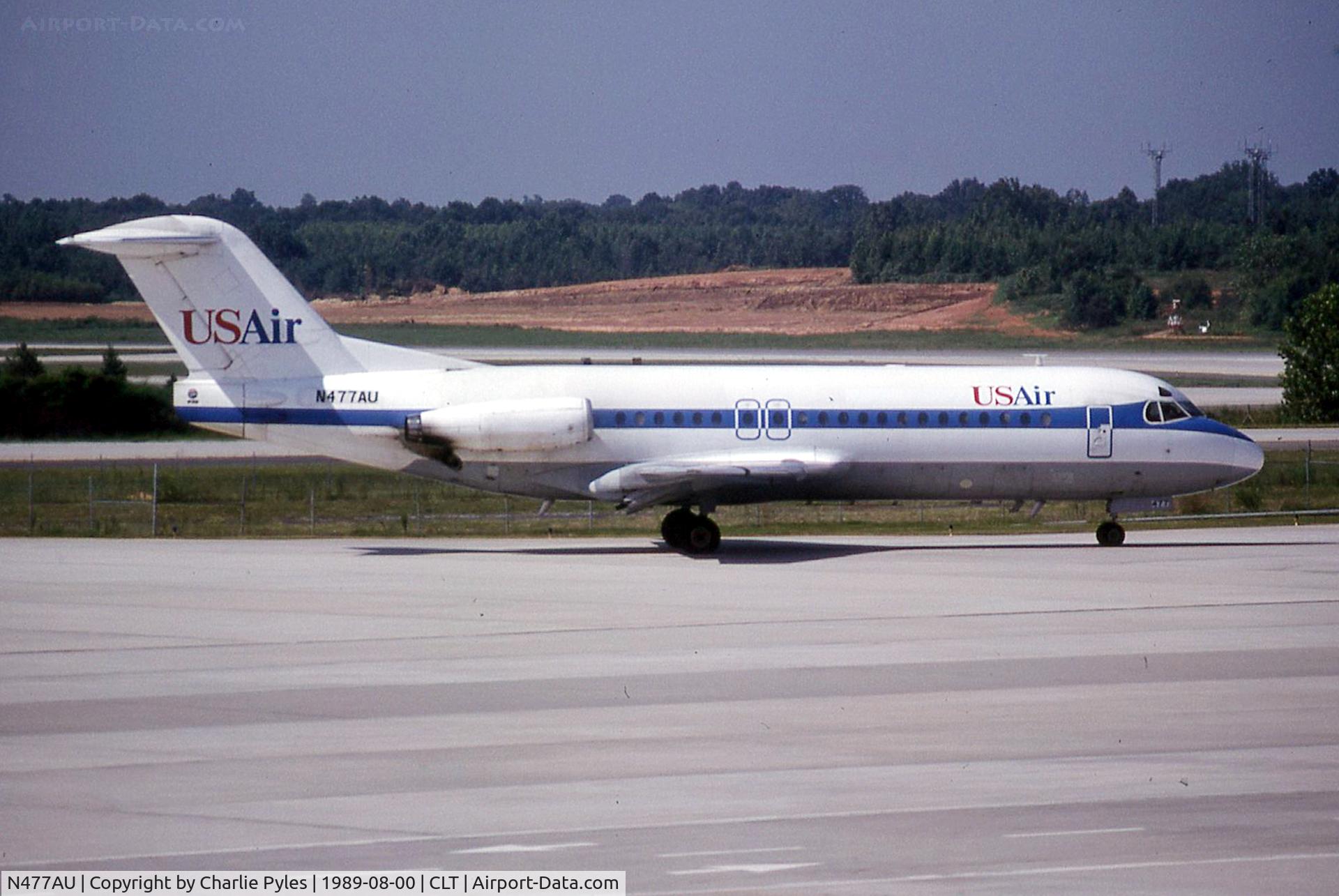 N477AU, Fokker F.28 MK4000 C/N 11226, Hybrid
