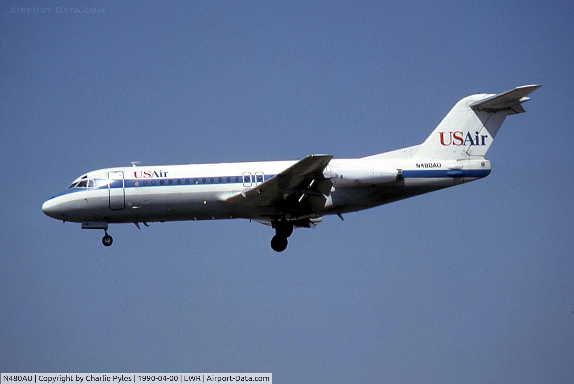 N480AU, 1985 Fokker F.28-4000 Fellowship C/N 11229, Hybrid
