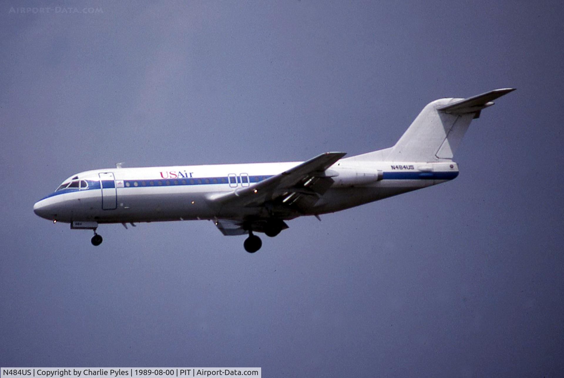 N484US, 1986 Fokker F.28 MK4000 C/N 11234, Hybrid