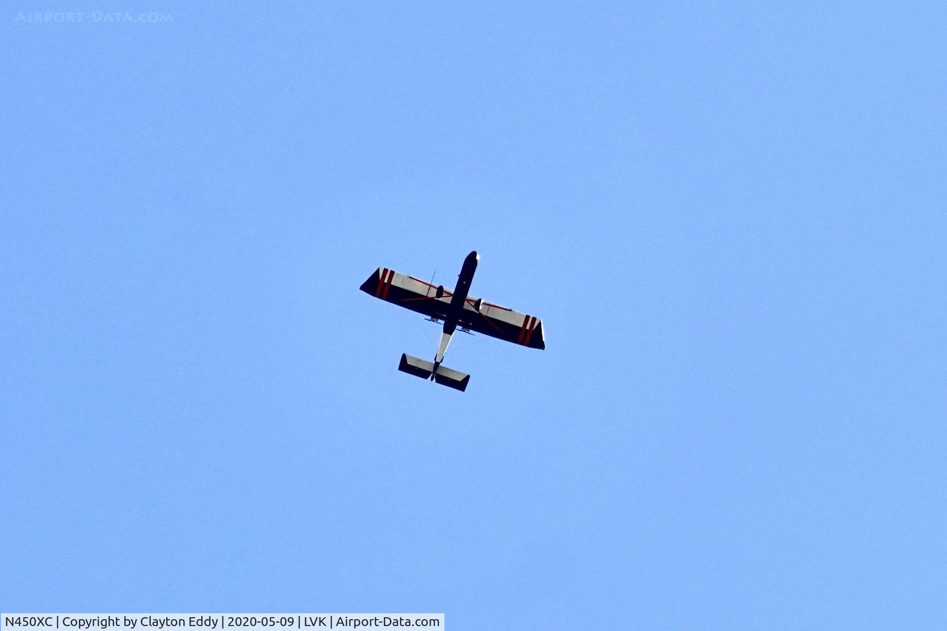 N450XC, 2019 ADV Aviation LLC Aircam C/N AC-285, Over Dublin California 2020.