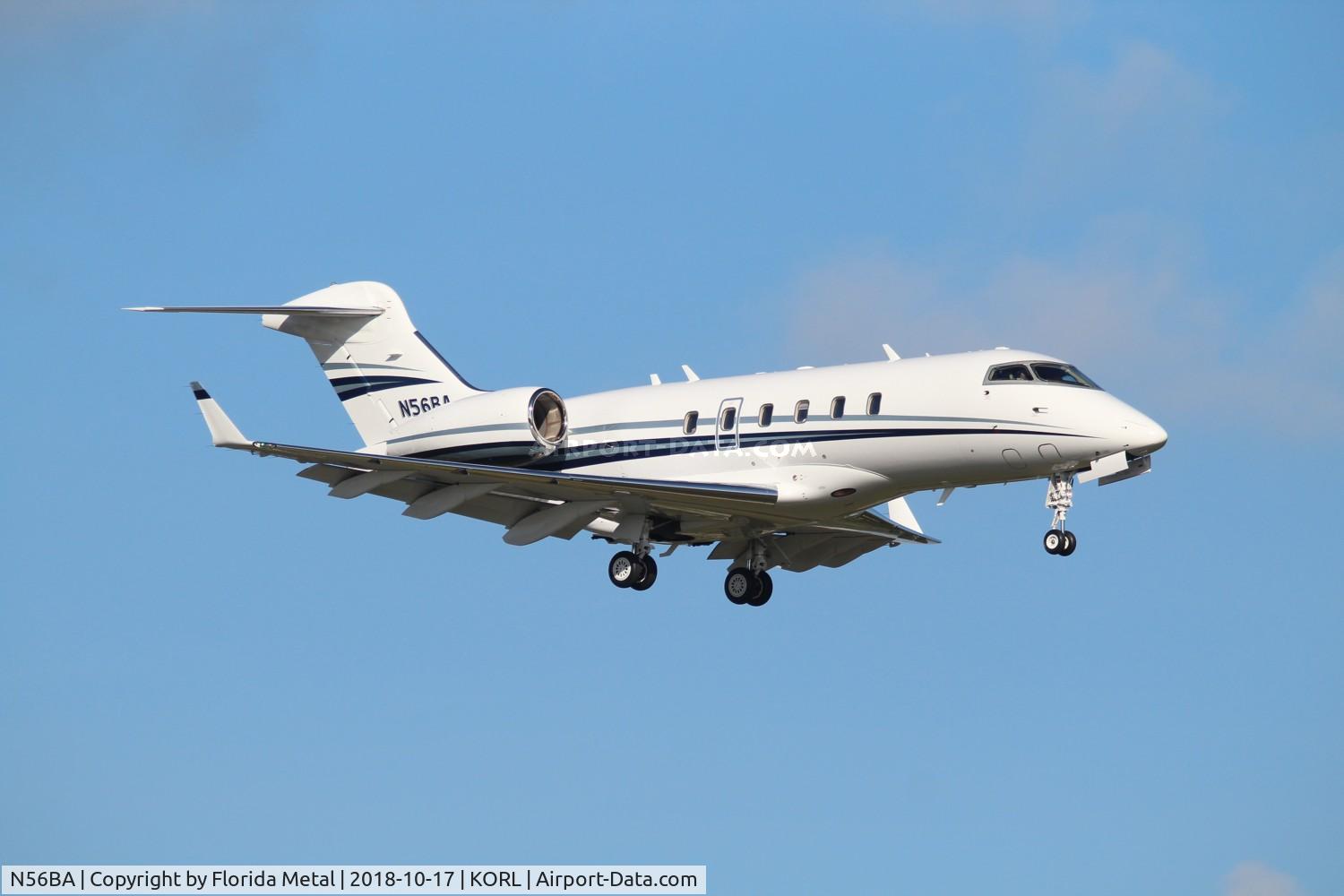 N56BA, 2008 Bombardier Challenger 300 (BD-100-1A10) C/N 20228, NBAA 2018
