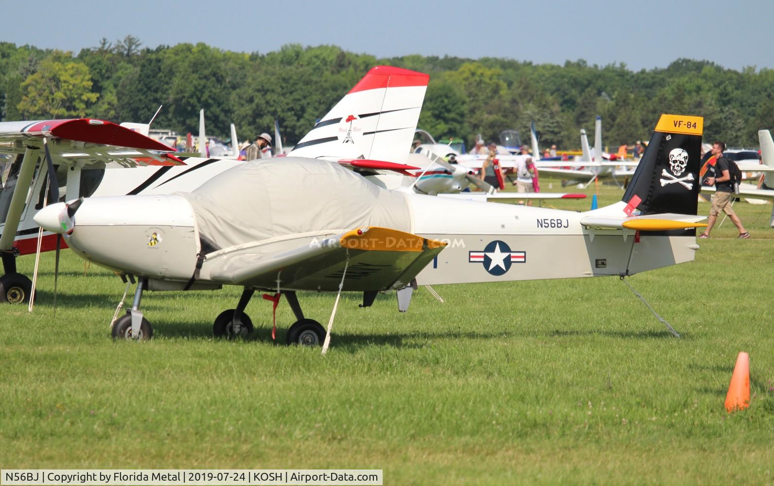 N56BJ, 2007 Zenair CH-601 HDS Zodiac C/N 6-3506, Air Venture 2019