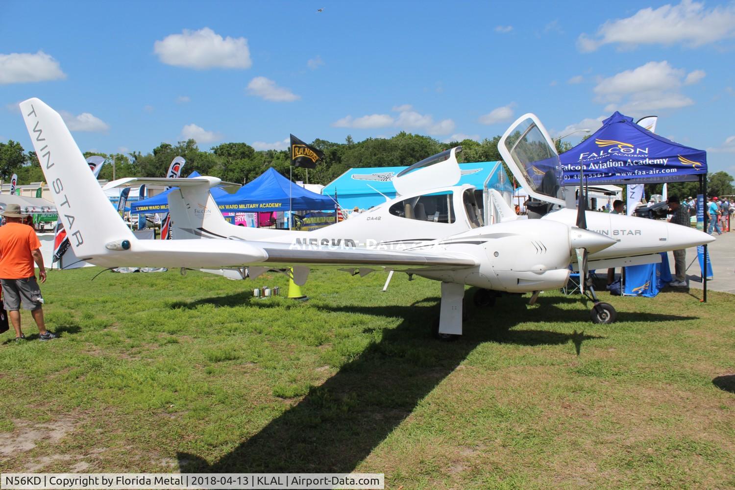 N56KD, 2007 Diamond DA-42 Twin Star C/N 42.AC076, Sun N fun 2018