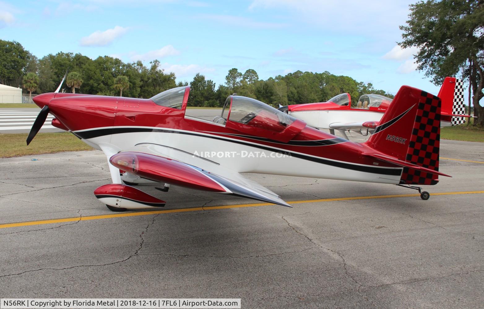 N56RK, Vans RV-7 C/N 73401, Spruce Creek 2018