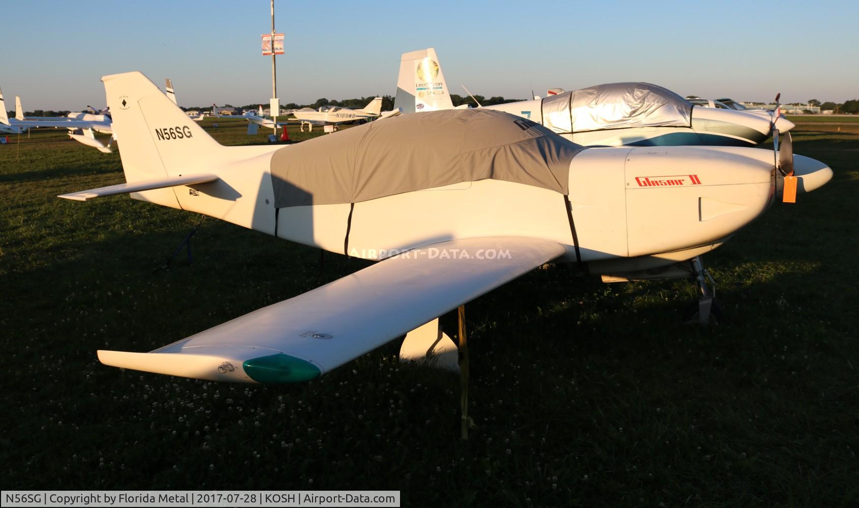 N56SG, 1977 Glemba Stuwart SH2RG C/N 1056, Air Venture 2017
