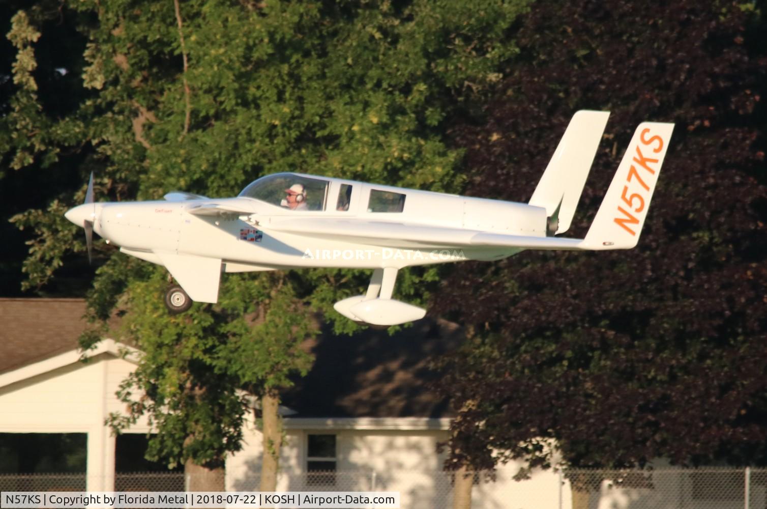 N57KS, 2005 Rutan Defiant C/N 86, Air Venture 2018