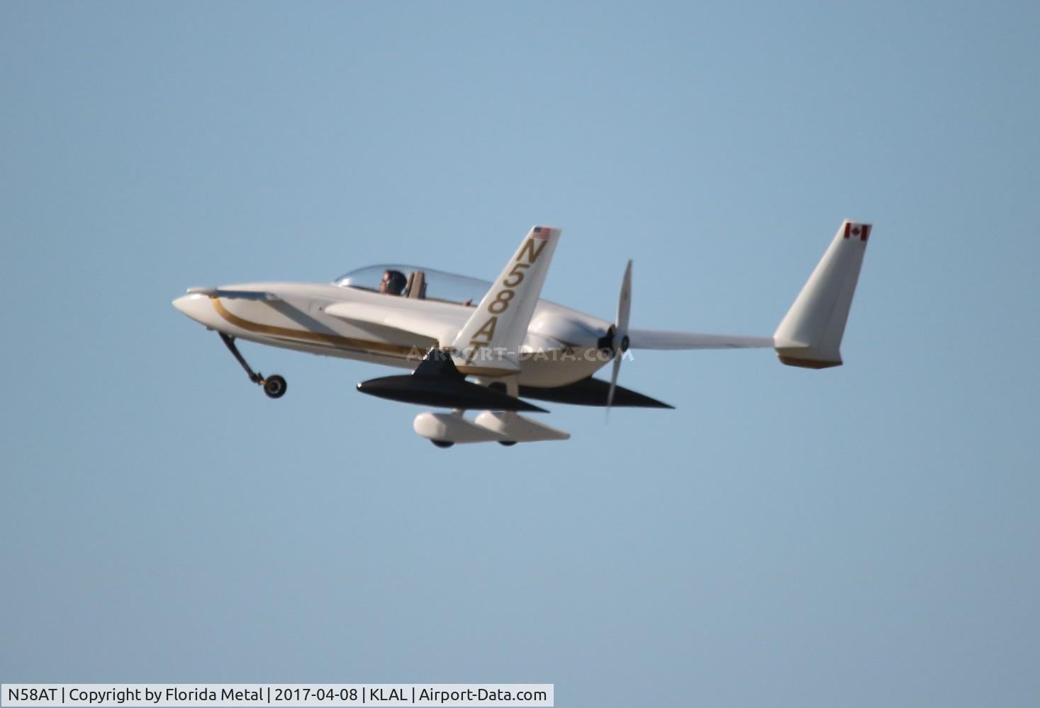 N58AT, 1994 Rutan Long-EZ C/N 1266, Sun N Fun 2017