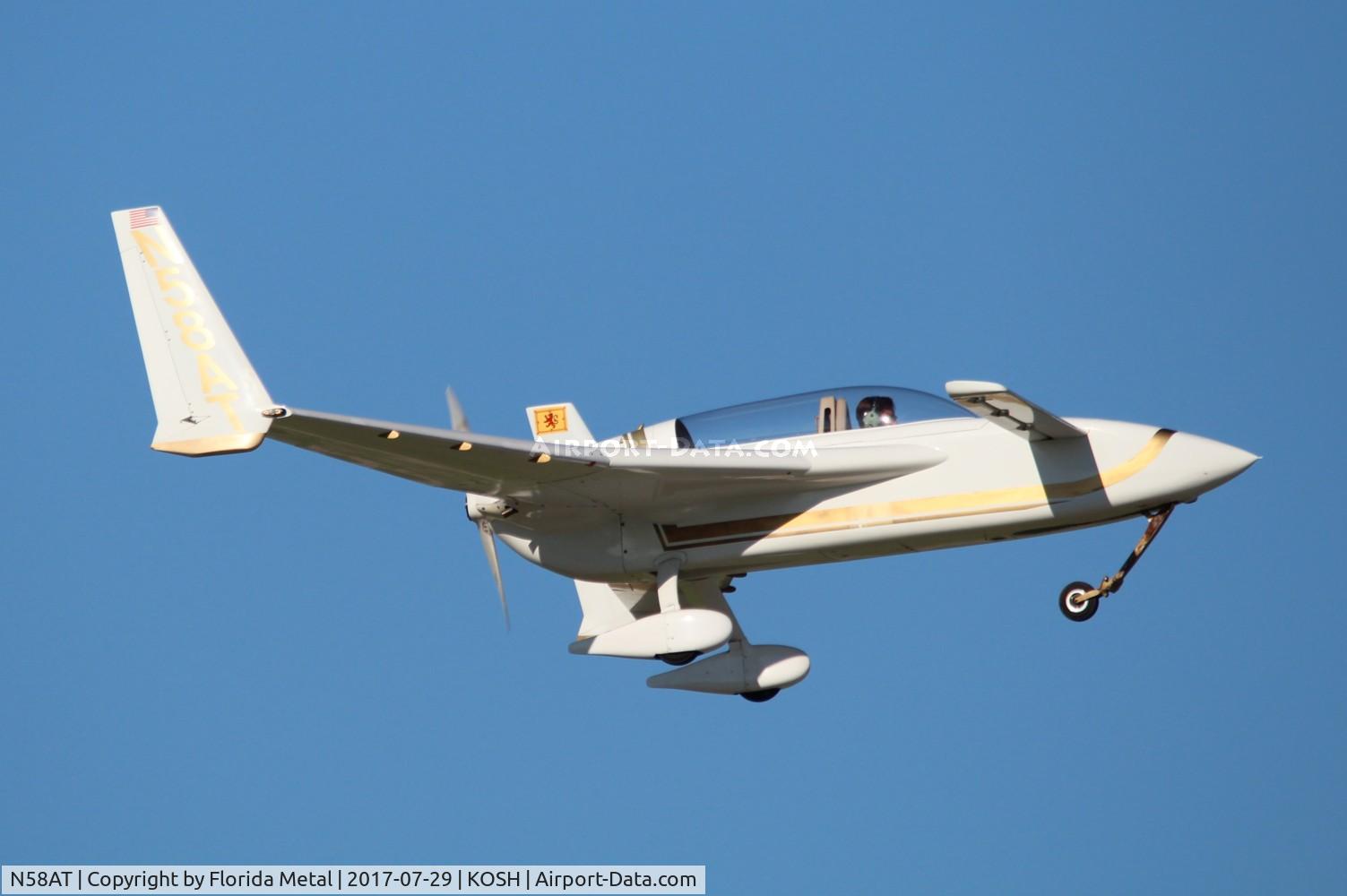 N58AT, 1994 Rutan Long-EZ C/N 1266, Air Venture 2017