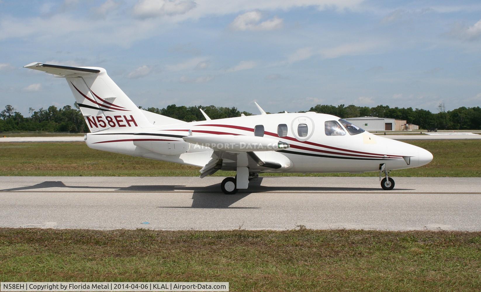 N58EH, 2008 Eclipse Aviation Corp EA500 C/N 000171, Sun N Fun 2014