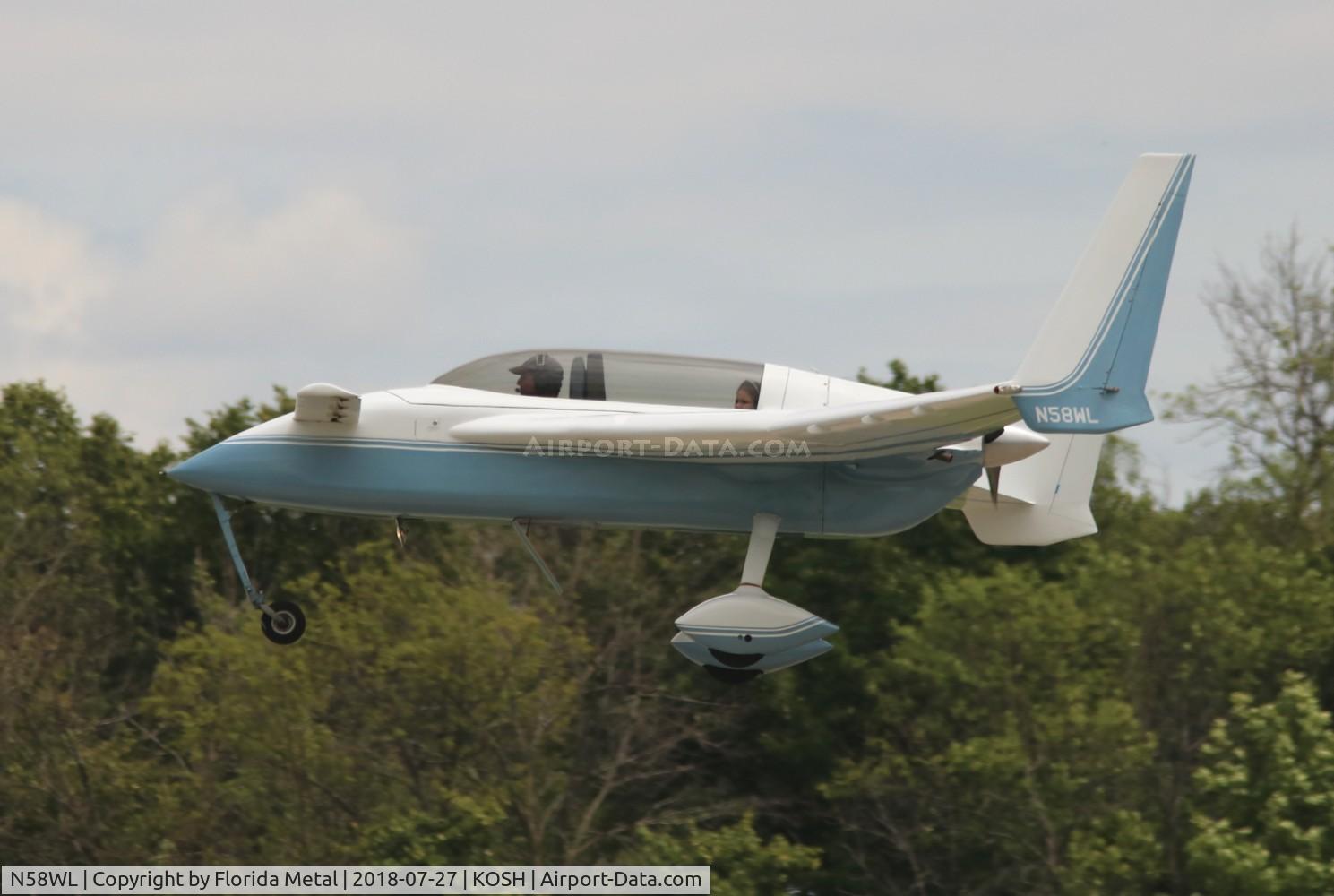 N58WL, Rutan Long-EZ C/N 1581, Air Venture 2018