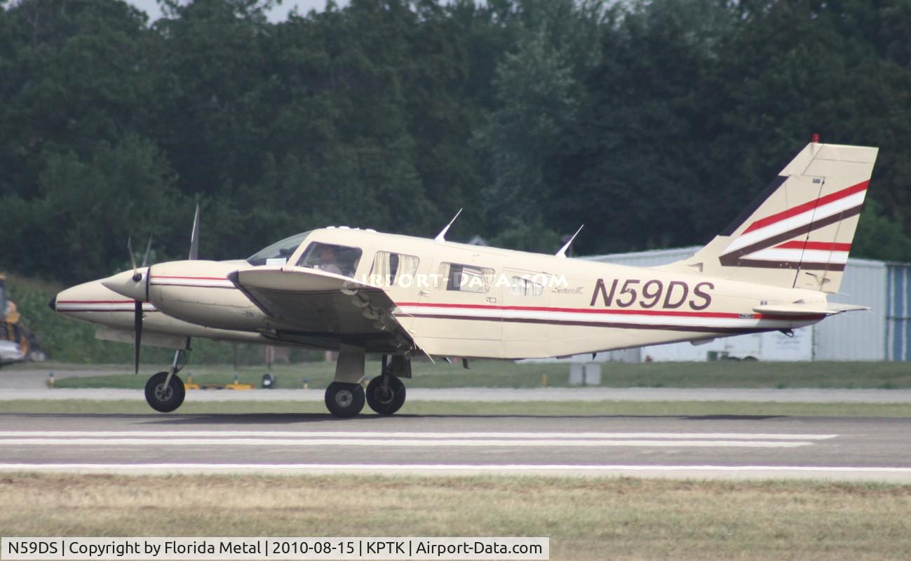 N59DS, 1981 Piper PA-34-220T C/N 34-8133065, Pontiac 2010
