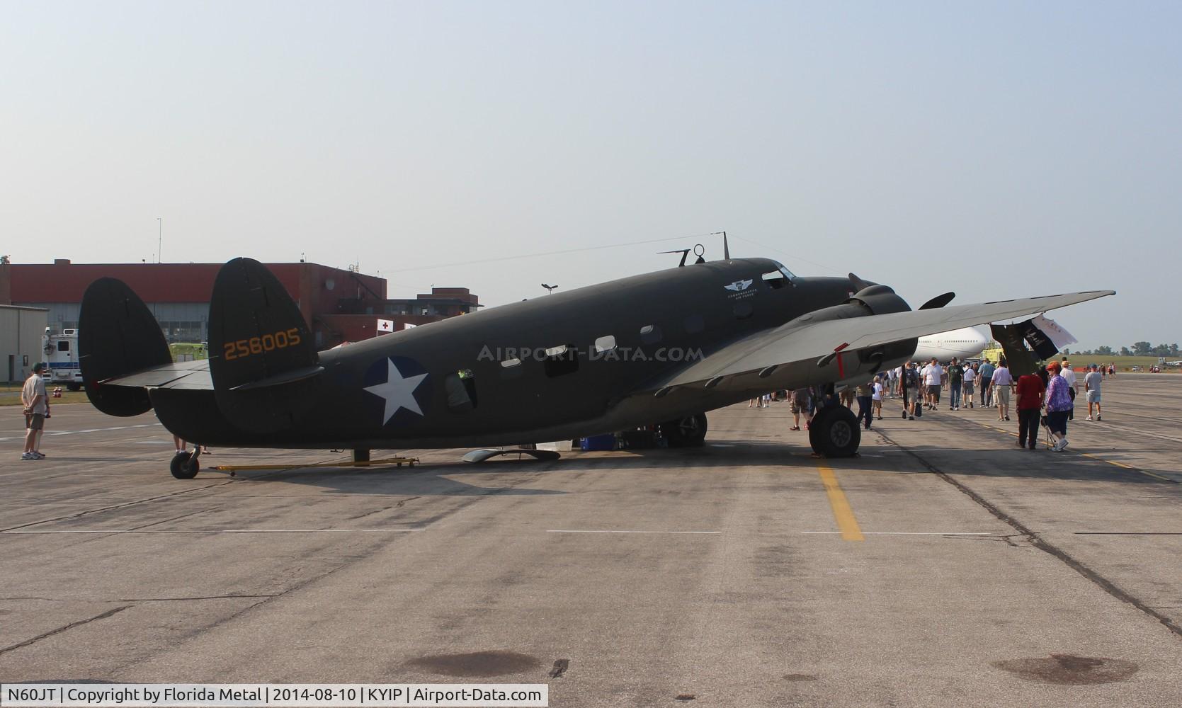 N60JT, 1943 Lockheed C-60A Lodestar C/N 2478, Thunder Over Michigan 2014