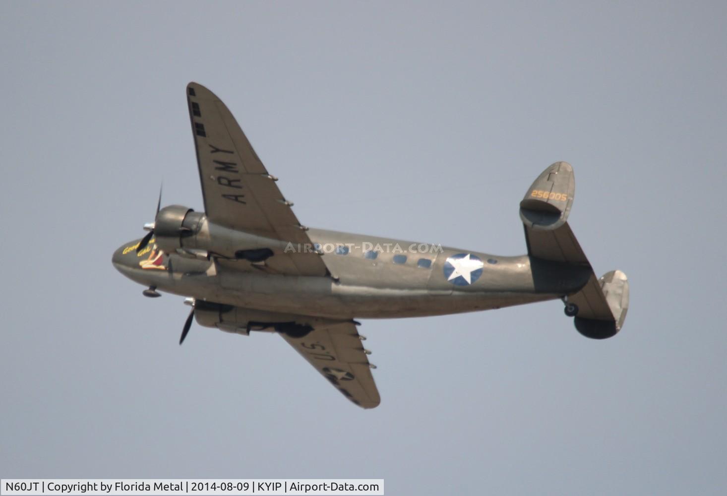 N60JT, 1943 Lockheed C-60A Lodestar C/N 2478, Thunder Over Michigan 2014