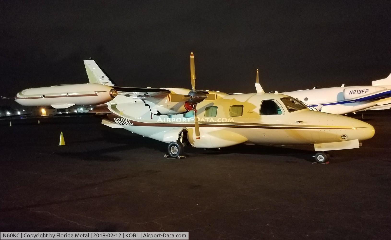 N60KC, Mitsubishi MU-2B-60 Marquise C/N 781 S.A., ORL 2018