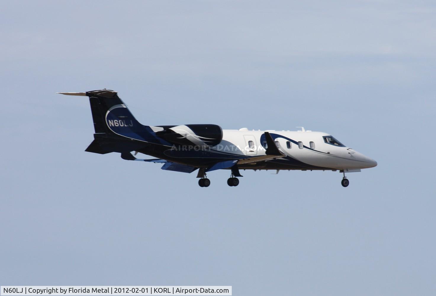 N60LJ, Learjet Inc 60 C/N 388, ORL 2012