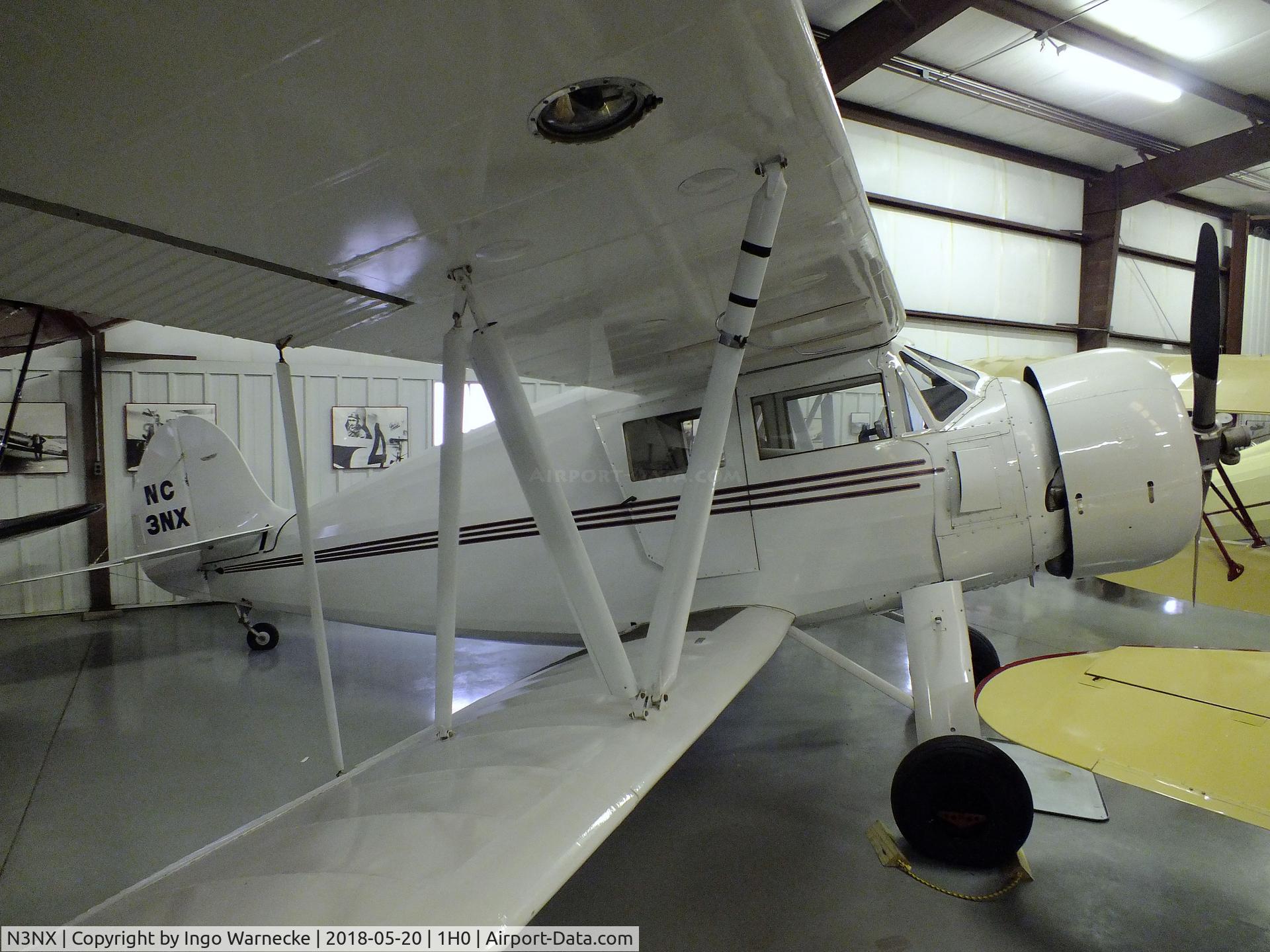N3NX, 1934 Waco YKC C/N 4202, Waco XKC at the Aircraft Restoration Museum at Creve Coeur airfield, Maryland Heights MO