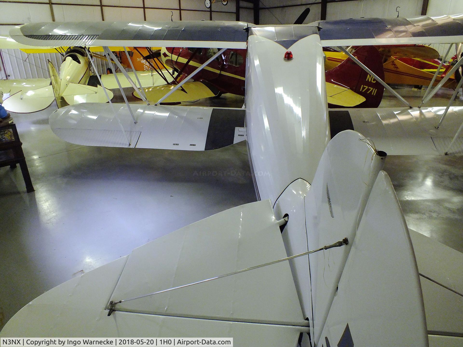 N3NX, 1934 Waco YKC C/N 4202, Waco XKC at the Aircraft Restoration Museum at Creve Coeur airfield, Maryland Heights MO