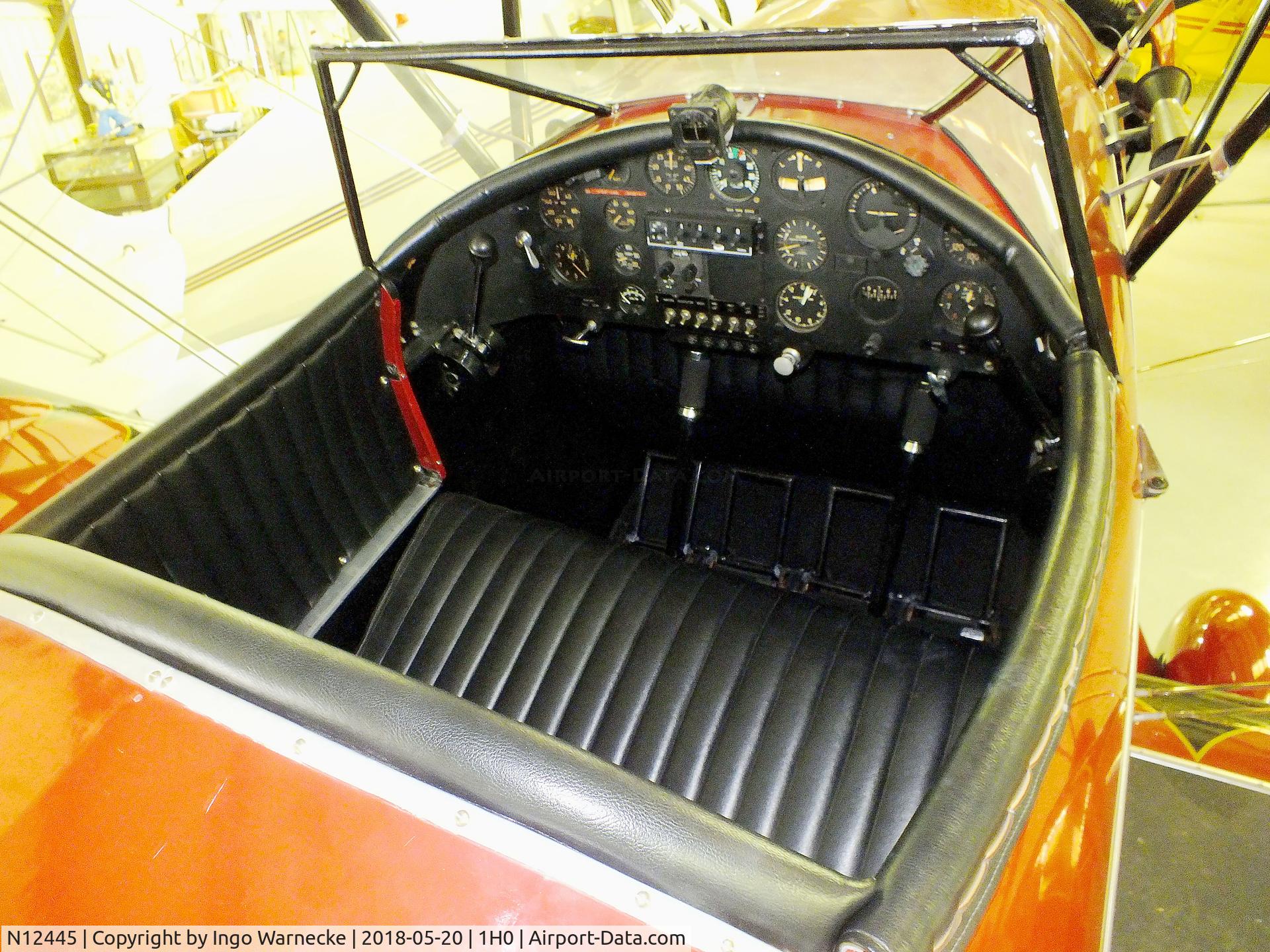 N12445, 1932 Waco PBA C/N 3598, Waco PBA at the Aircraft Restoration Museum at Creve Coeur airfield, Maryland Heights MO  #c