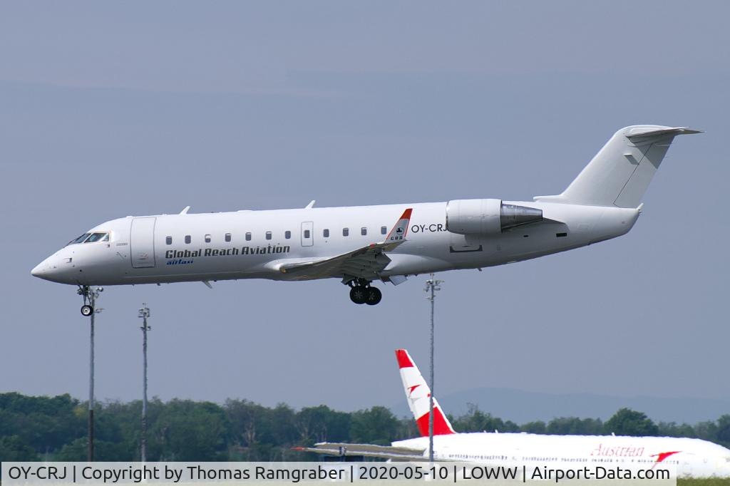 OY-CRJ, 2000 Canadair CRJ-200LR (CL-600-2B19) C/N 7384, Copenhagen Air Taxi - CAT (Global Reach Aviation) Canadair Regionaljet CRJ-200LR