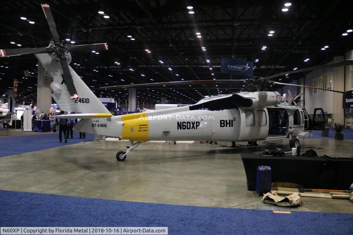 N60XP, 1987 Sikorsky UH-60A+ Black Hawk C/N 70-1131, NBAA 2018