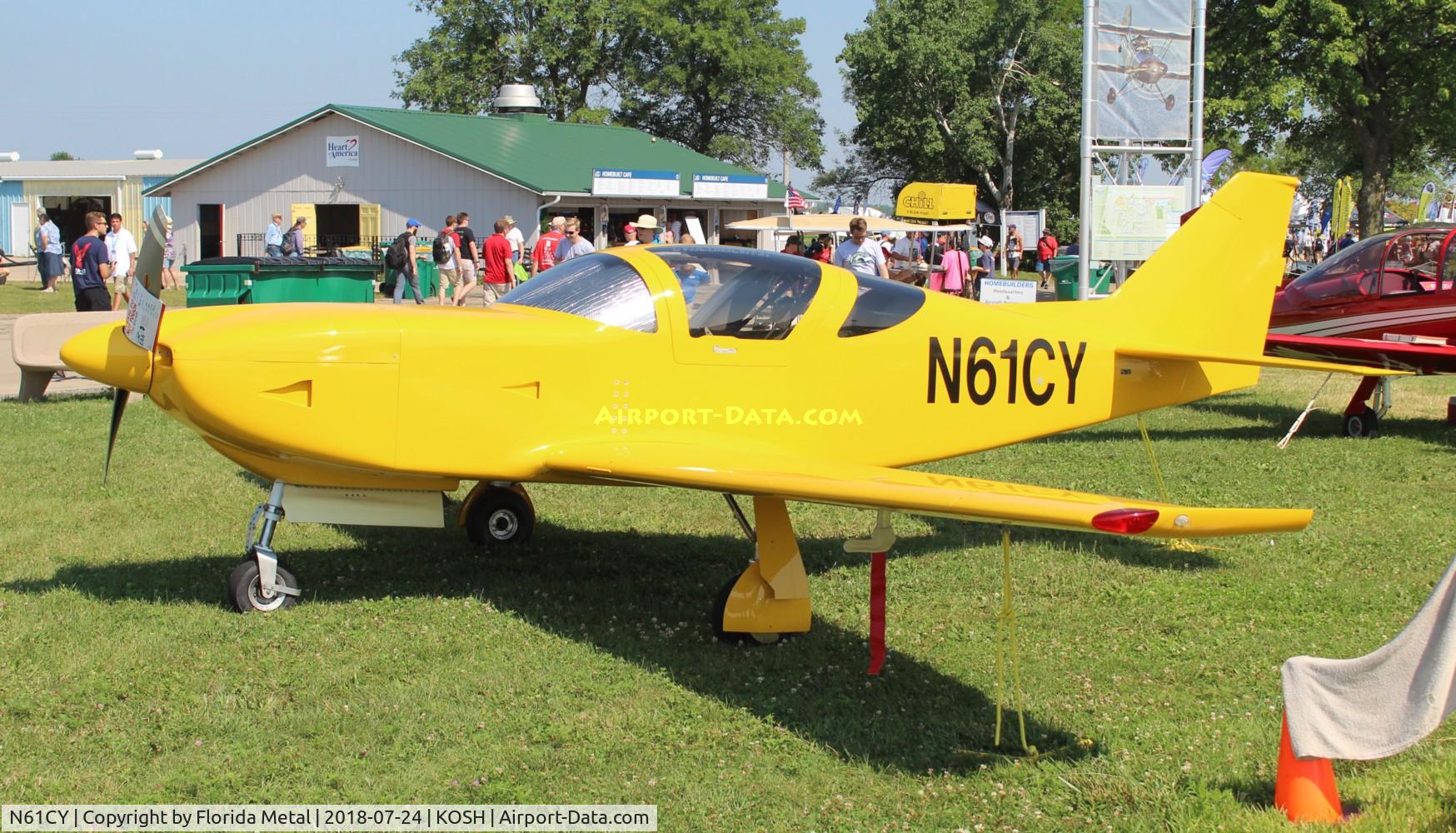 N61CY, 2007 Stoddard-Hamilton Glasair Super II RG C/N 2399, air Venture 2018