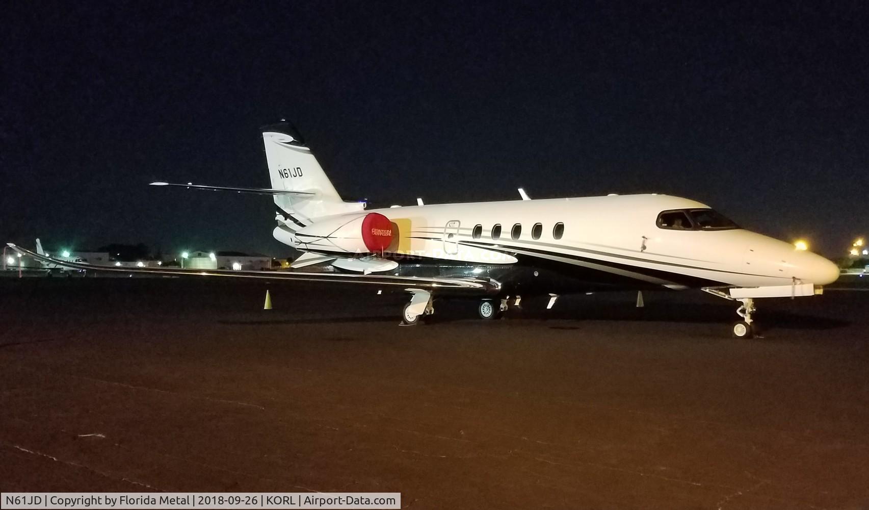 N61JD, 2015 Cessna 680A Citation Latitude C/N 680A-0019, ORL 2018