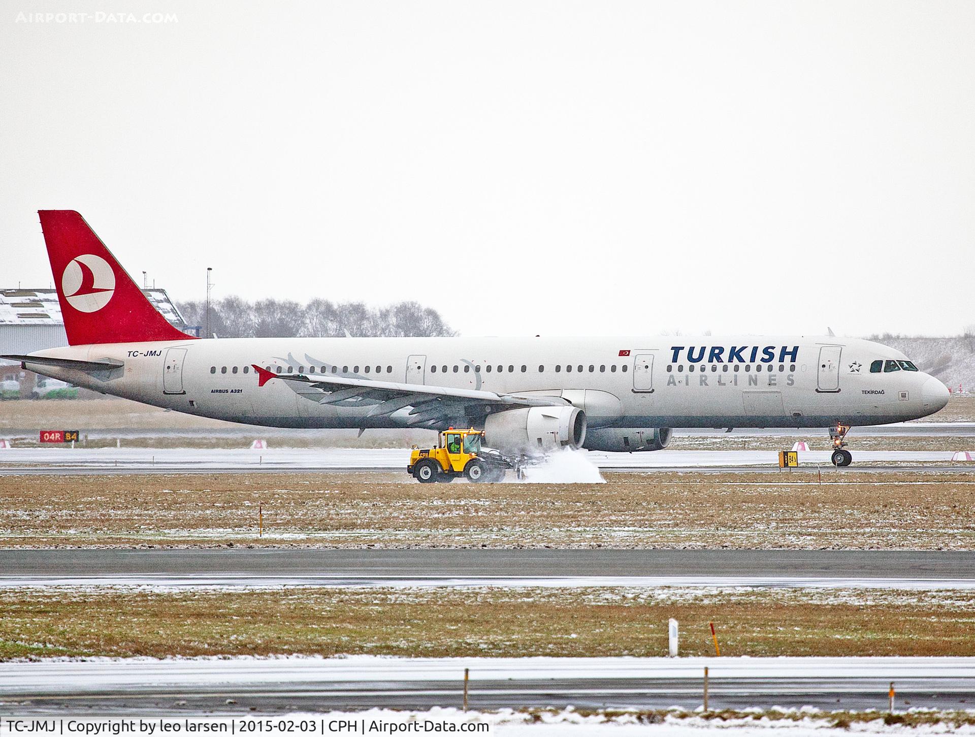 TC-JMJ, 2008 Airbus A321-232 C/N 3688, Copenhagen 3.2.2015