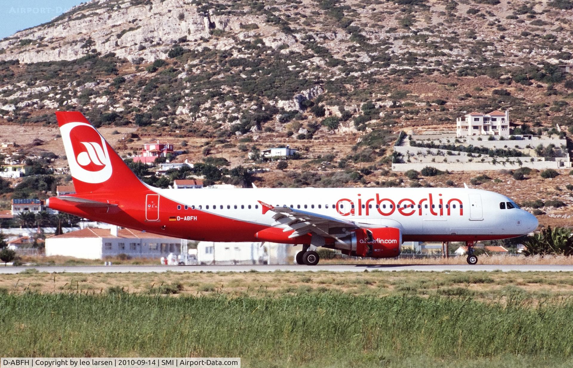 D-ABFH, 2010 Airbus A320-214 C/N 4294, Samos 14.9.2010