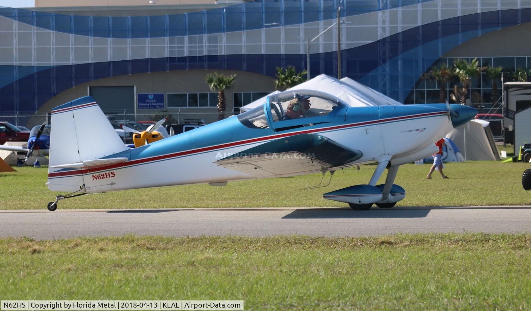 N62HS, 1992 Vans RV-6 C/N 20198, Sun N Fun 2018