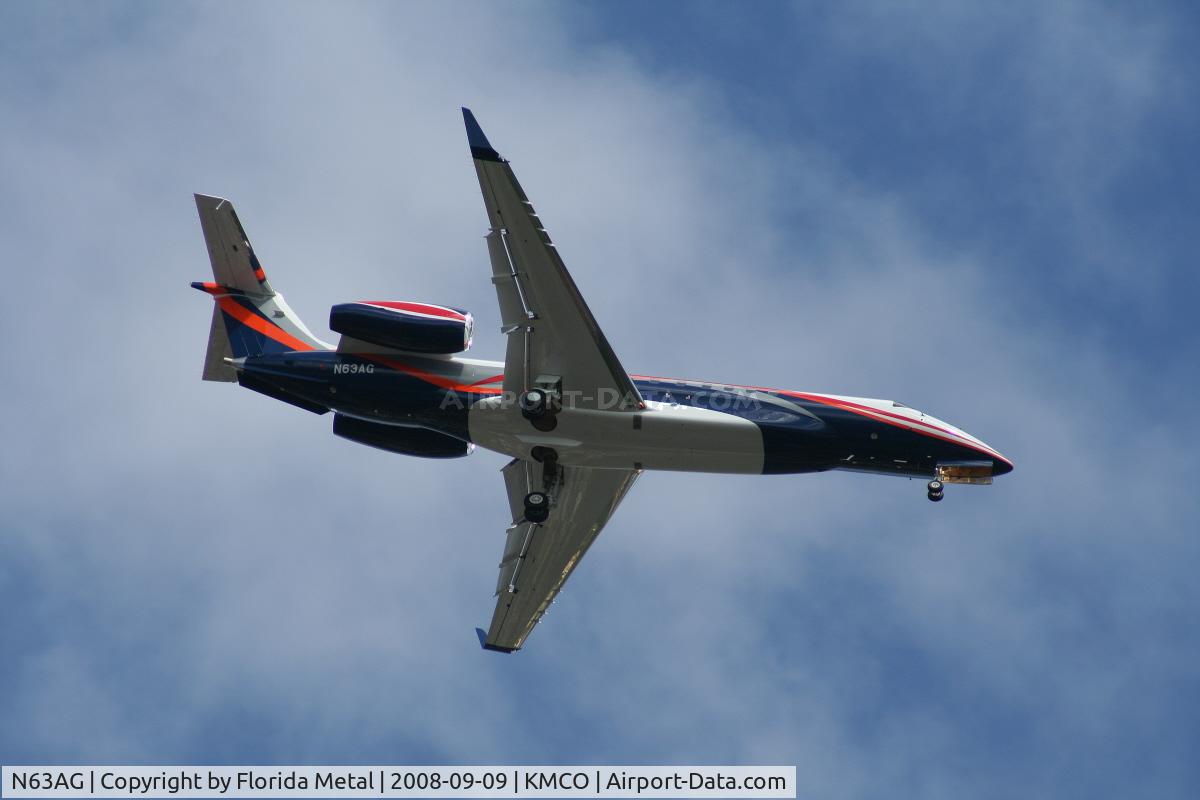 N63AG, 2008 Embraer EMB-135BJ Legacy C/N 14501061, MCO 2008