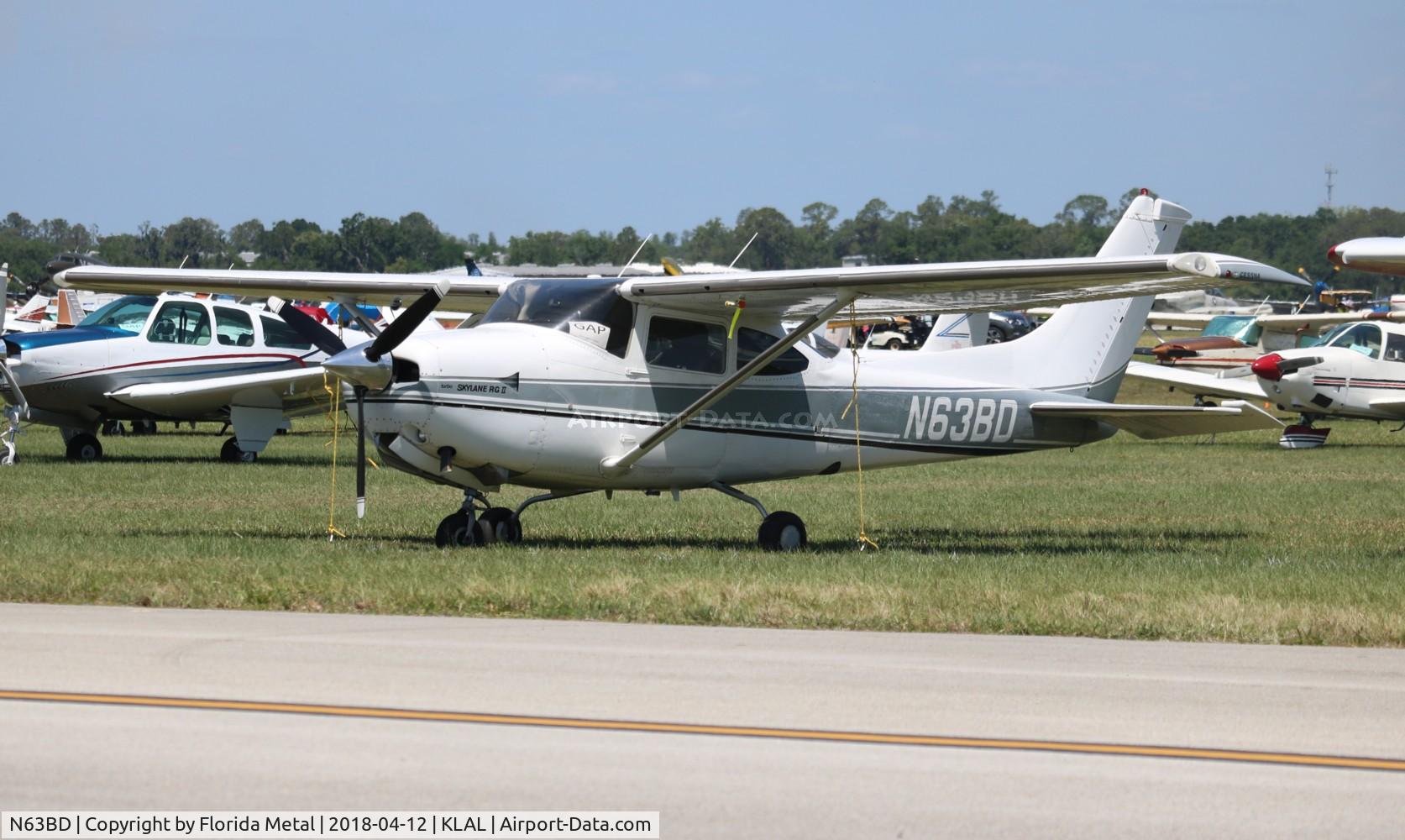N63BD, 1979 Cessna TR182 Turbo Skylane RG C/N R18201067, Sun N Fun 2018
