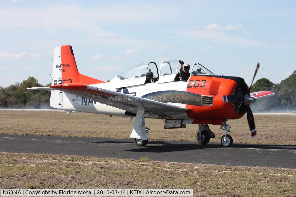 N63NA, 1955 North American T-28B C/N 138263, TICO 2010