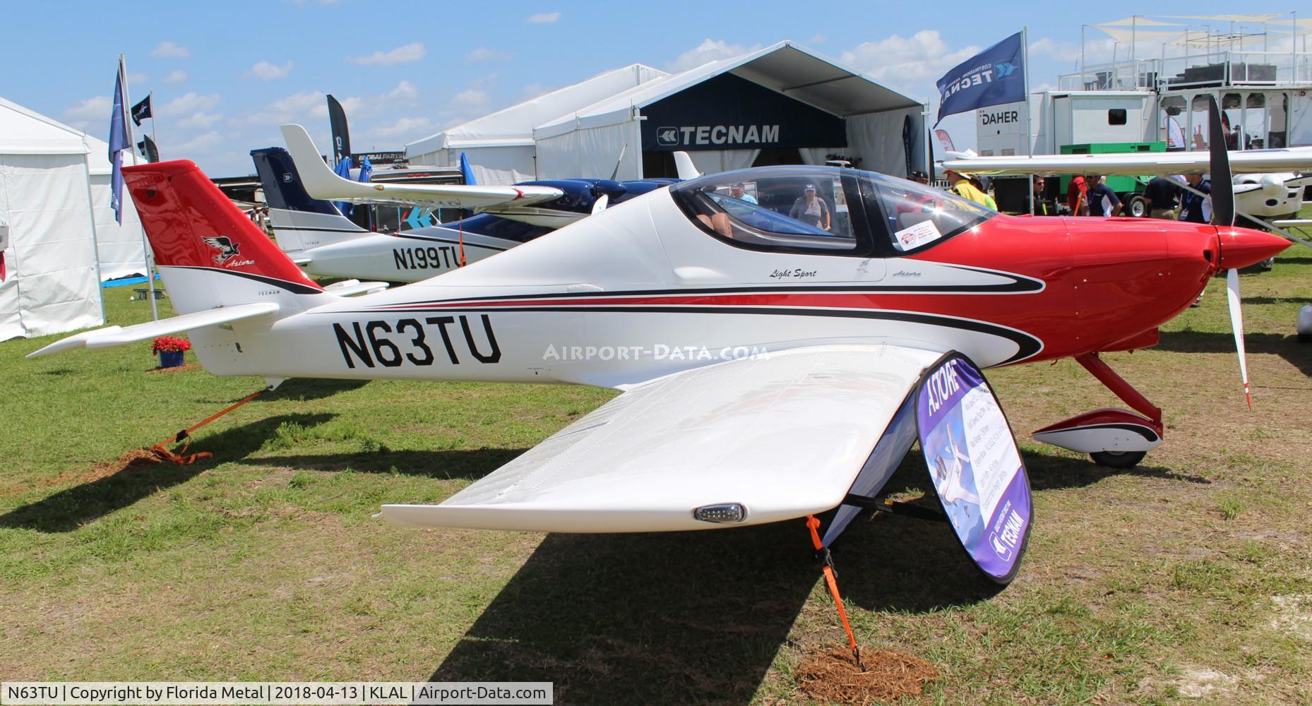 N63TU, 2017 Tecnam Astore C/N 063, Sun N Fun 2018