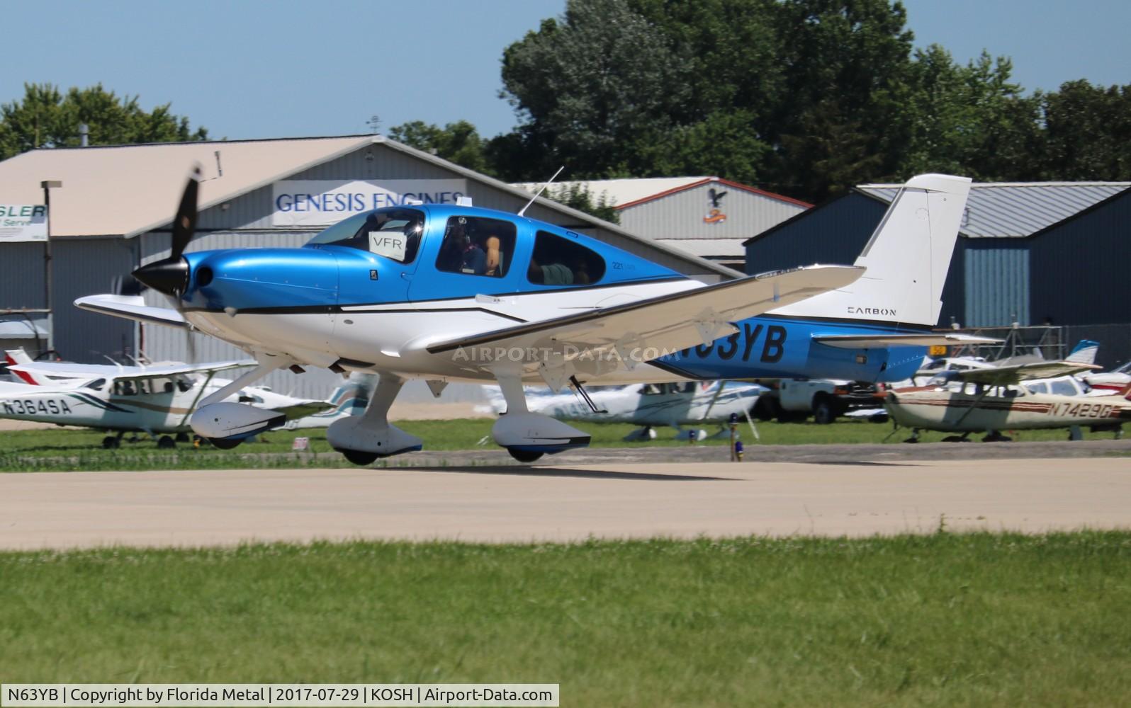 N63YB, 2017 Cirrus SR22T C/N 1547, Air Venture 2017
