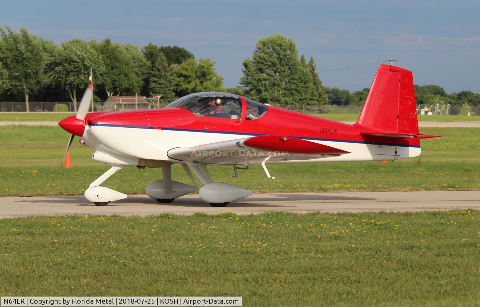 N64LR, 2015 Van's RV-6A C/N 60451, Air Venture 2018