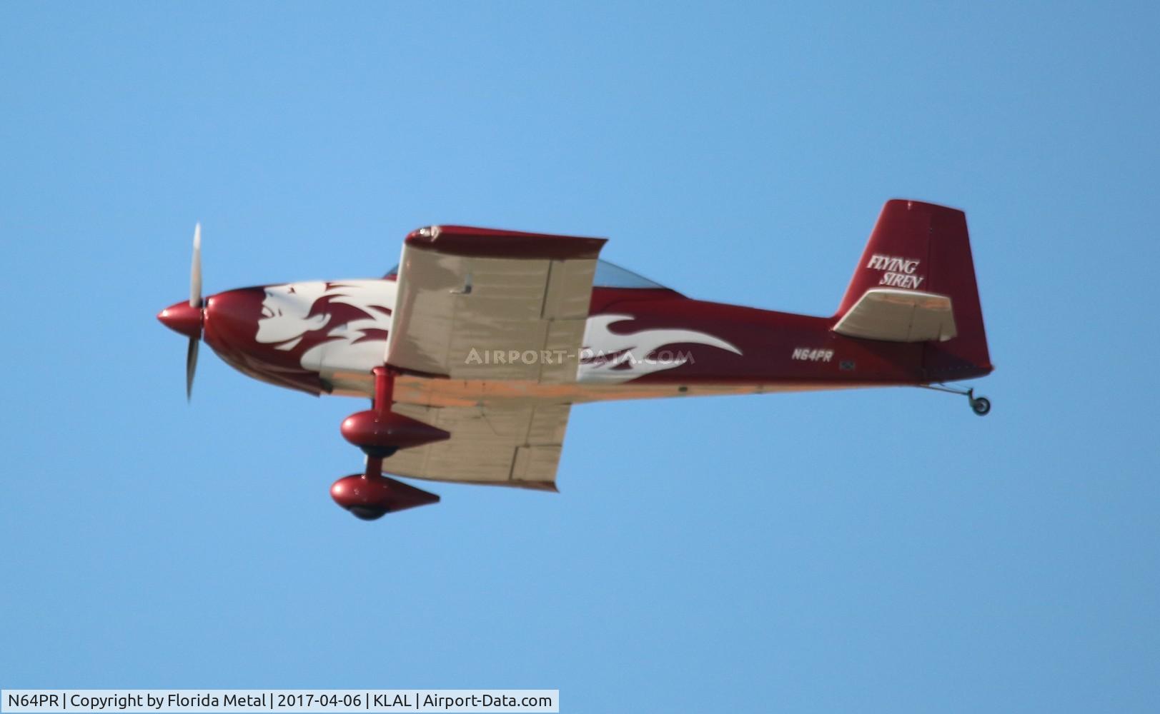 N64PR, 2007 Van's RV-8 C/N 82263, Sun N Fun 2017