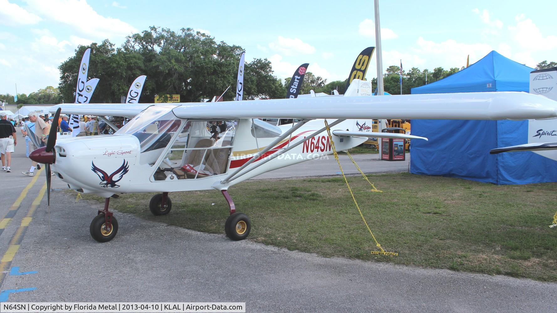 N64SN, 2013 World Aircraft Co Sentinel C/N 01-12-83-048, Sun N Fun 2013