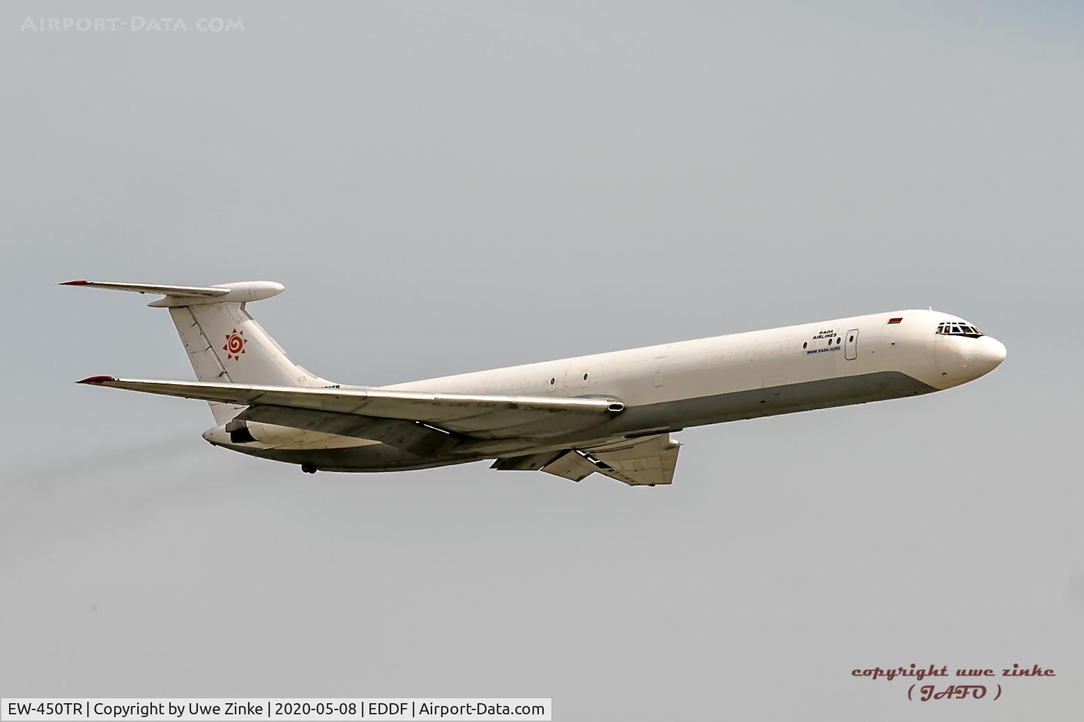 EW-450TR, 1985 Ilyushin Il-62MF C/N 4546257, in Frankfurt