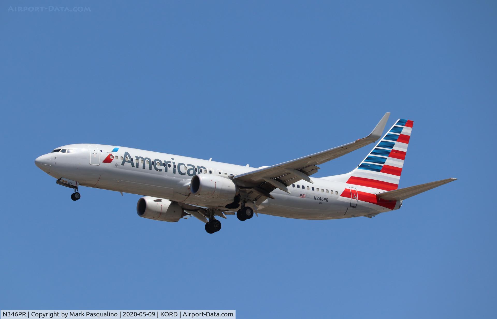 N346PR, 2017 Boeing 737-823 C/N 31273, Boeing 737-823