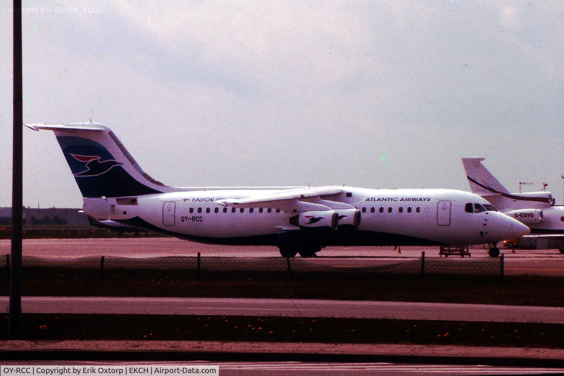 OY-RCC, 1999 British Aerospace Avro 146-RJ100 C/N E3357, OY-RCC in CPH