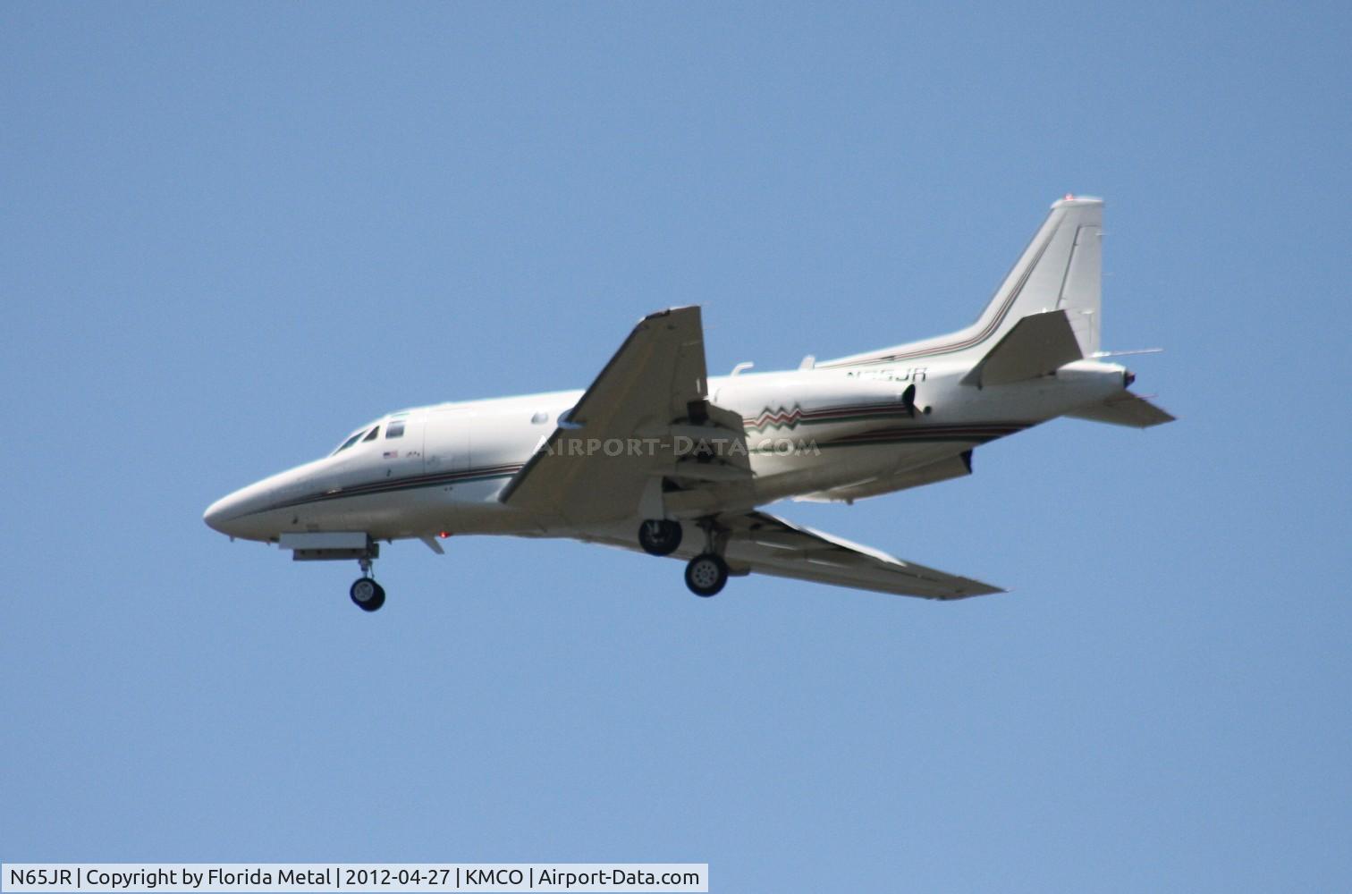 N65JR, 1980 Rockwell International NA-265-65 Sabreliner 65 C/N 465-23, MCO 2012