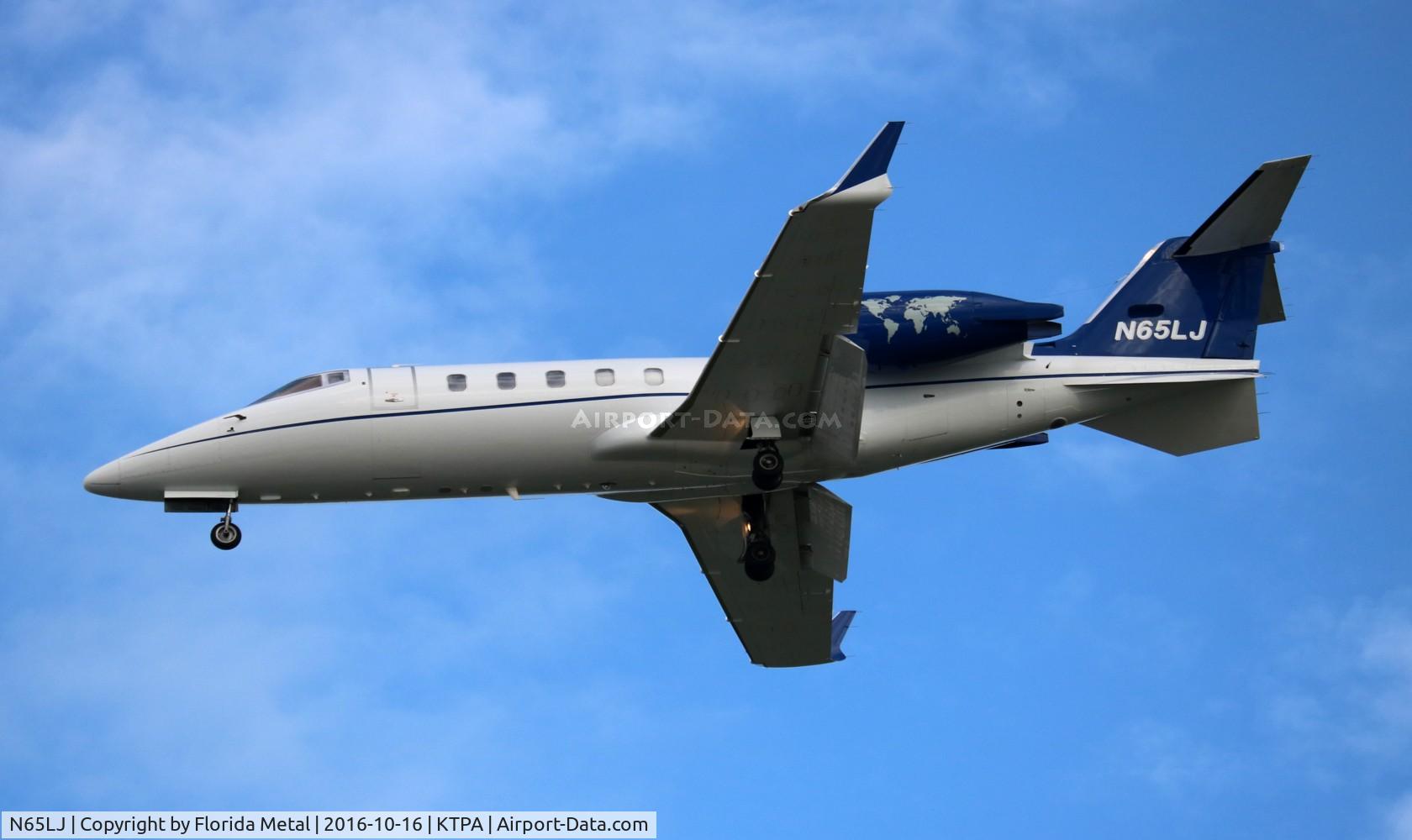 N65LJ, 2001 Learjet 60 C/N 60-243, TPA 2016