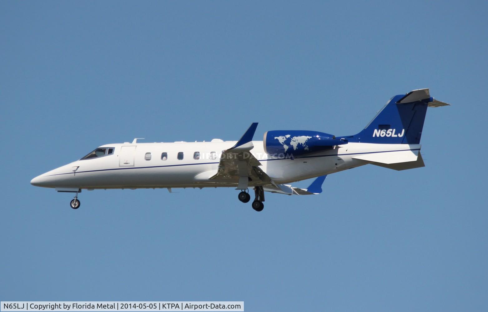 N65LJ, 2001 Learjet 60 C/N 60-243, TPA 2014