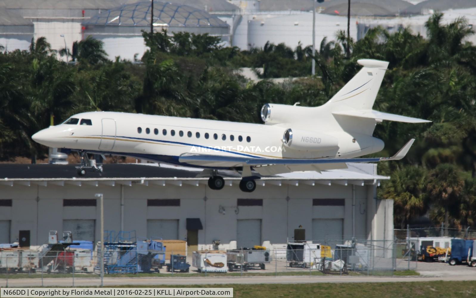 N66DD, 2011 Dassault Falcon 7X C/N 153, FLL 2016