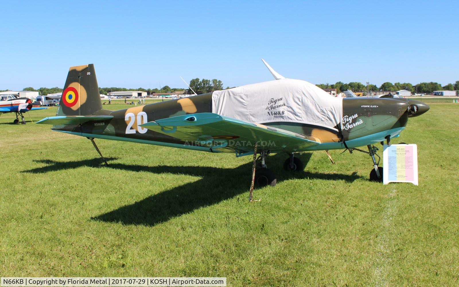 N66KB, 1976 IAR IAR-823 C/N 22, Air Venture 2017