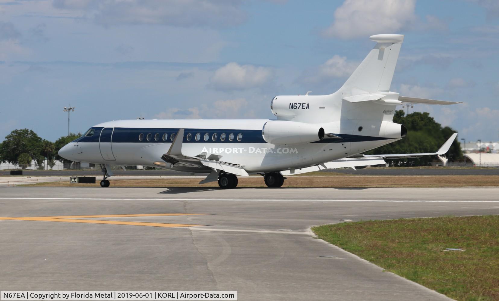 N67EA, 2007 Dassault Falcon 7X C/N 030, ORL 2019