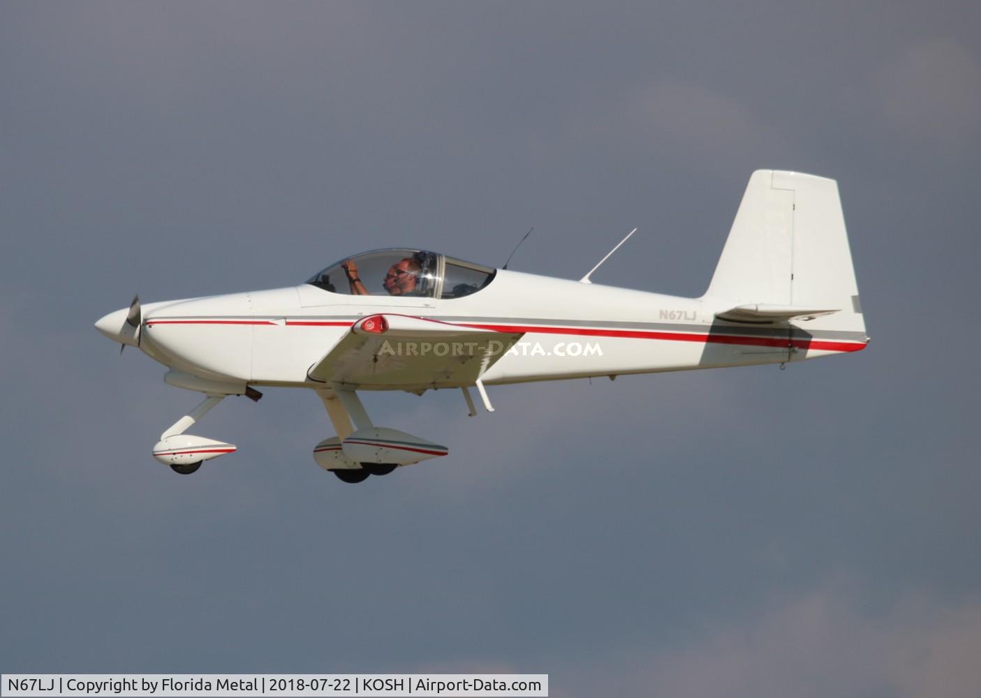 N67LJ, 2008 Vans RV-9A C/N 90504, Air Venture 2018